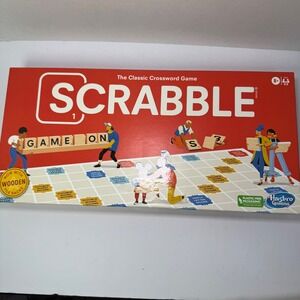Scrabble‎ The Classic Crossword Game Hasbro Gaming Plastic Free Packaging NEW